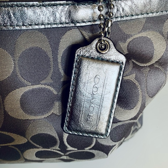 Gray Coach Purse - Picture 2 of 6